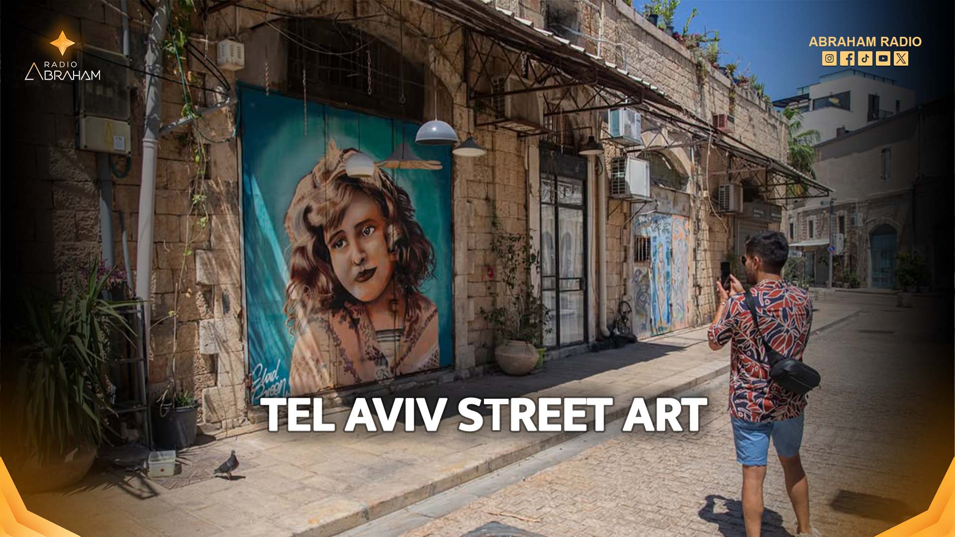 #radioabraham #TelAvivStreetArt #FlorentinGraffiti #UrbanArtTLV #StreetArtIsrael #DedeBandAid #PublicArt #WhiteCityColors #StreetArtTour #GraffitiCulture #TelAviv2026