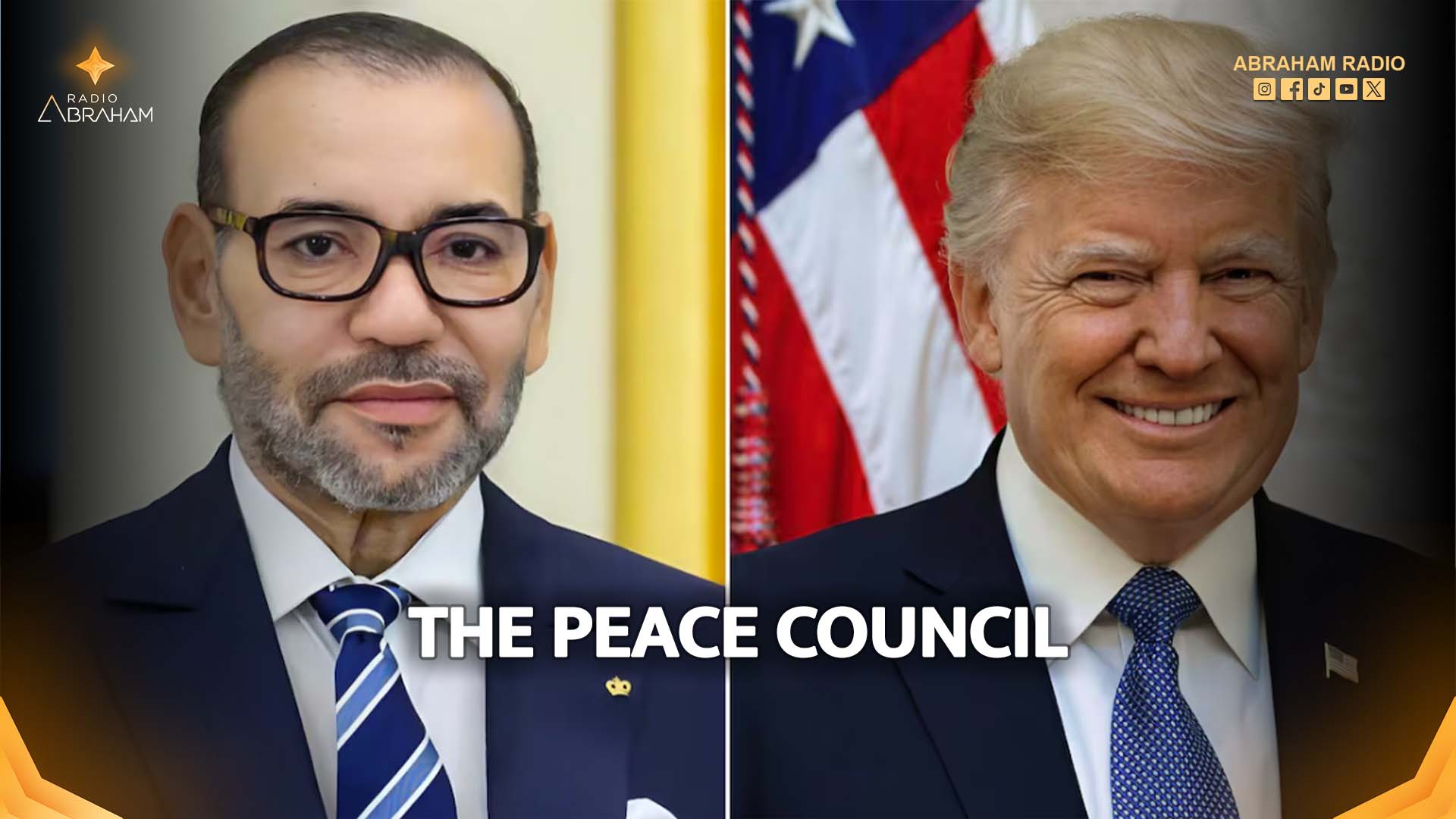 #MoroccoUSA #KingMohammedVI #InternationalPeaceCouncil #Diplomacy2026 #AbrahamAccords #GlobalStability #StrategicAlliance #PeaceThroughStrength #MaghrebDiplomacy