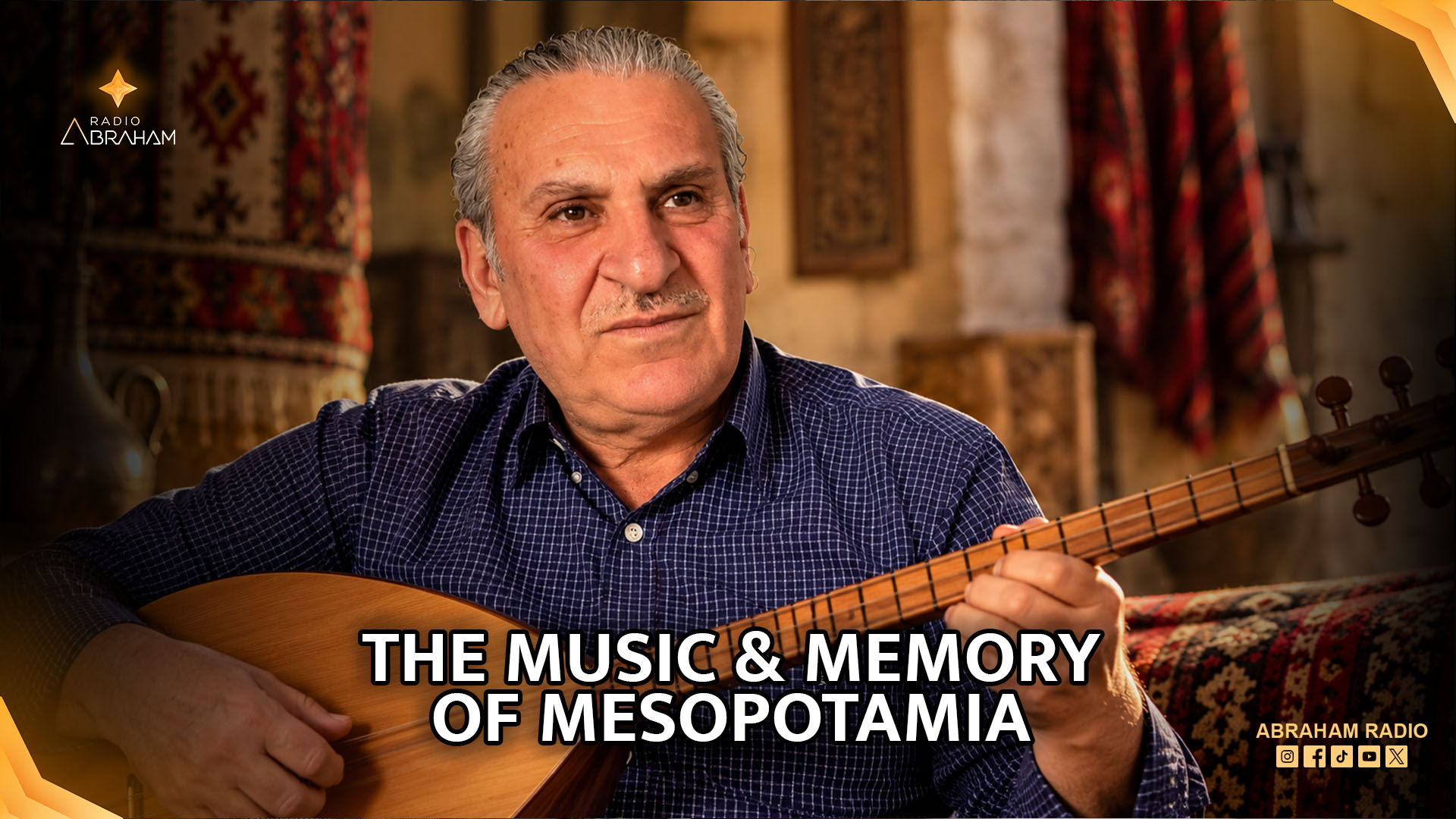 Artist and musician Ibrahim Kevo speaking about his family history and Mesopotamian music.