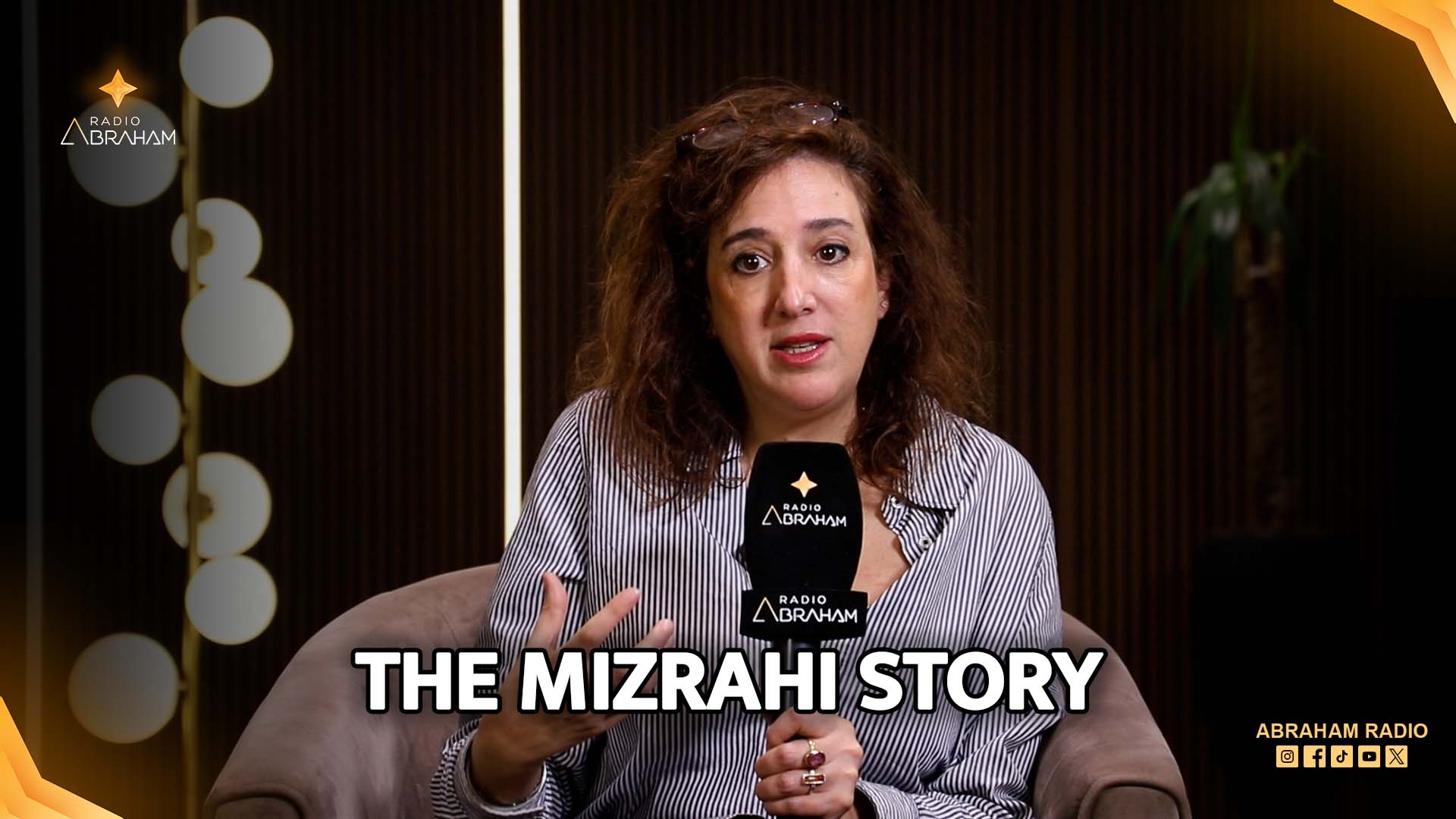 Director Michale Boganim discussing her documentary Mizrahim and the heritage of Moroccan Jews.