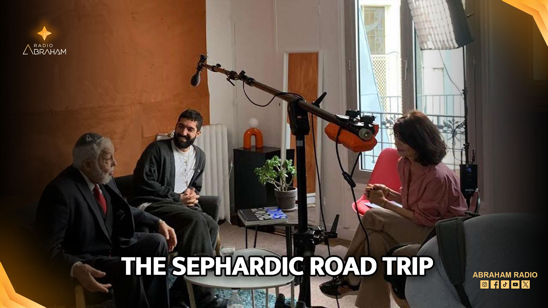 Director Clara Elalouf speaking about her upcoming documentary road trip across Spain and Morocco.